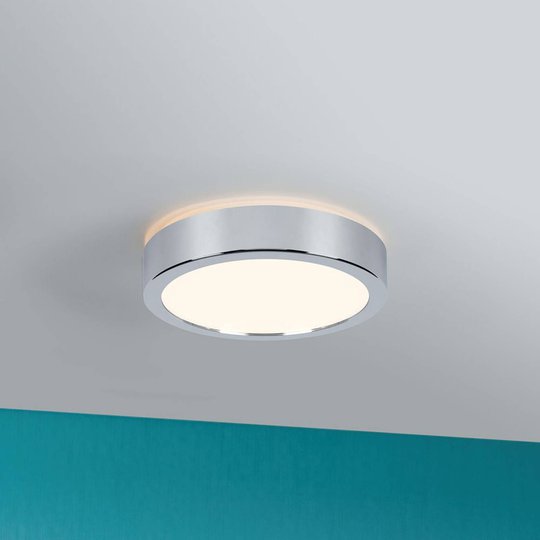 Paulmann Aviar LED-taklampa Ø 22 cm krom 3 000 K