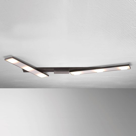 Svängbar LED-taklampa Slight, antracit