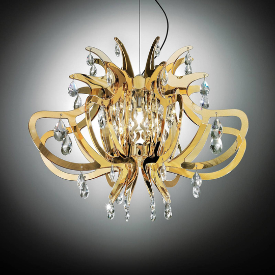Slamp Lillibet - gyllene designpendellampa