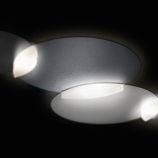 GROSSMANN Circ LED-taklampa grafit silver 3 lampor