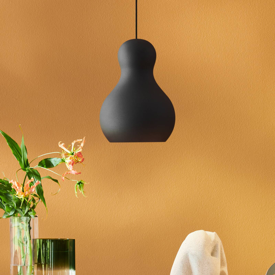 FRITZ HANSEN Calabash P2 hänglampa, matt svart