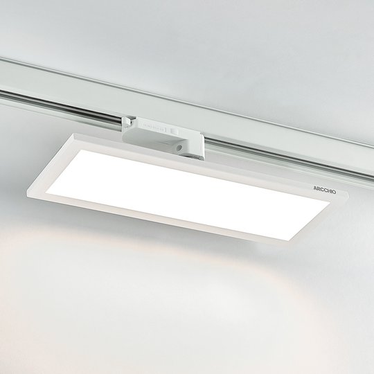 Arcchio Hairis 3-fas LED-panel vit 4 000 K