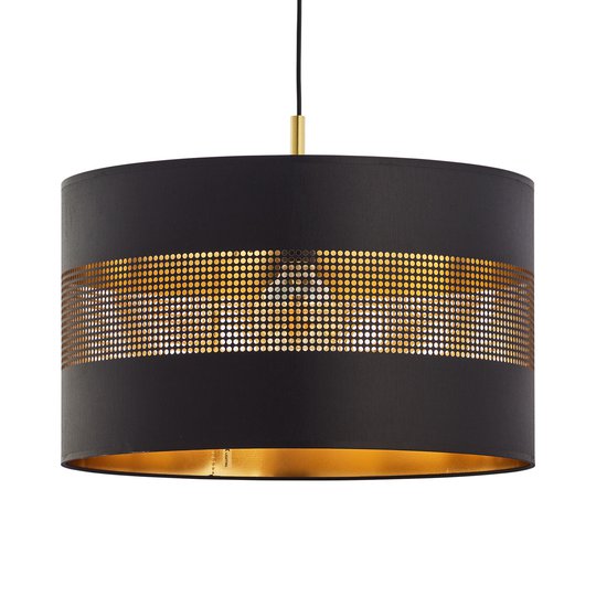 Hänglampa Tago, 1 lampa, svart/guld