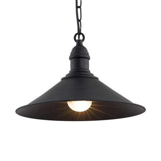 Hänglampa Elmo, 1 lampa, svart