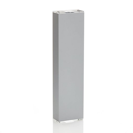 Lucande Anita LED-vägglampa silver höjd 17 cm