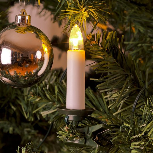 Julgransbelysning 16L LED (Vit)