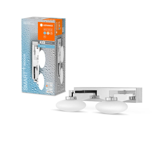 LEDVANCE SMART+ WiFi Orbis Wall Elypse, 2 lampor