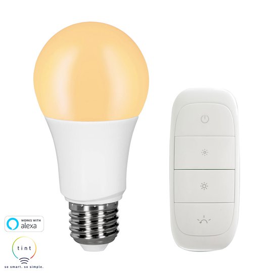 Müller Licht tint dimming LED-lampa E27 9W+dimmer