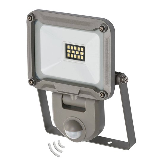 Utomhus LED-spot Jaro med sensor IP44 10 W