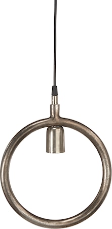 Circle Taklampa Råsilver 25cm