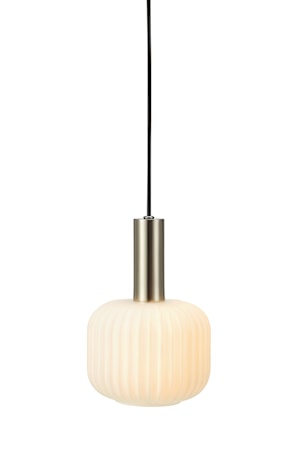 Sober Pendel Liten Steel/White
