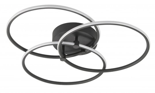 Circles 49cm LED (3-stegs.dim) (Silver)