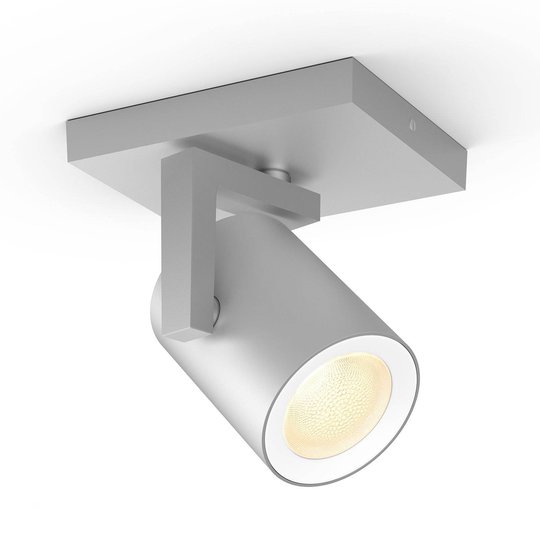 Philips Hue Argenta LED-spotlight, 1 lampa alu
