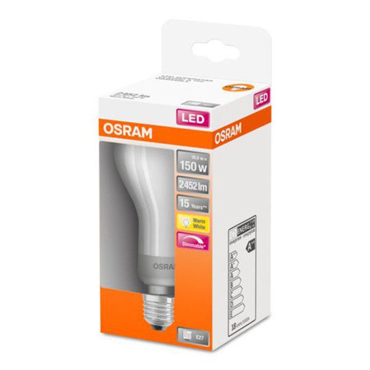 OSRAM Superstar LED-lampa E27 18 W 2 700 K dimbar