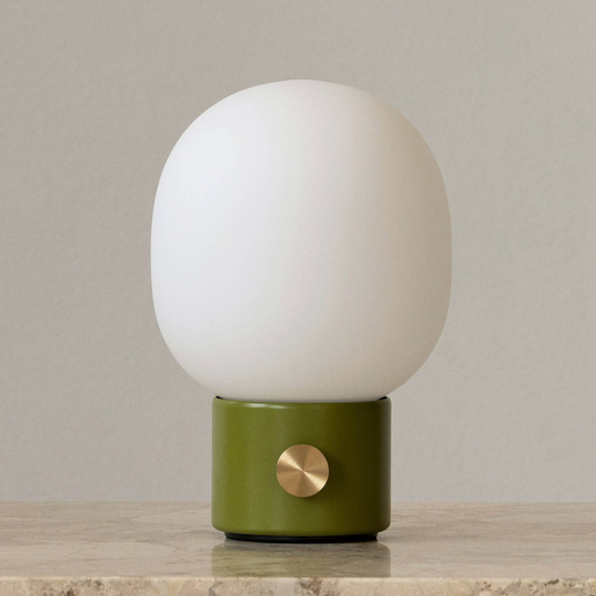Menu JWDA LED-bordslampa med batteri, grön
