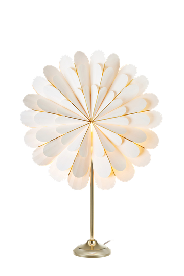 MARIGOLD - Table White/Brass