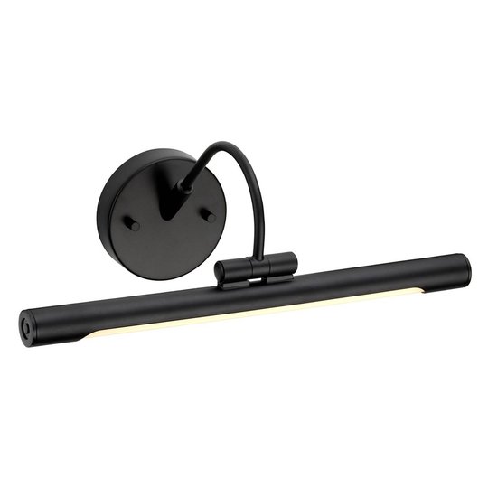 LED-tavelbelysning Alton i svart, 39 cm