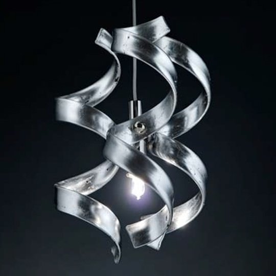 Smal taklampa SILVER, 1-lågig