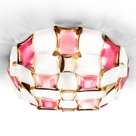 Slamp Mida taklampa, 50 cm, rosa