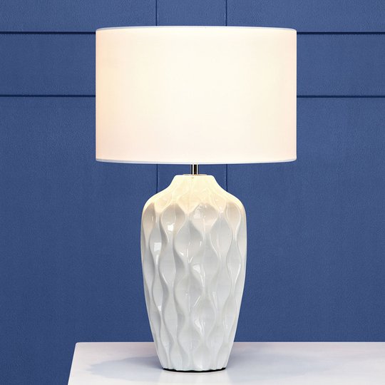 Bordslampa Angela, vit