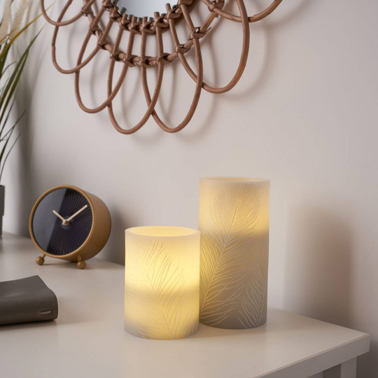 Pauleen Cosy Feather Candle LED-ljus 4-pack