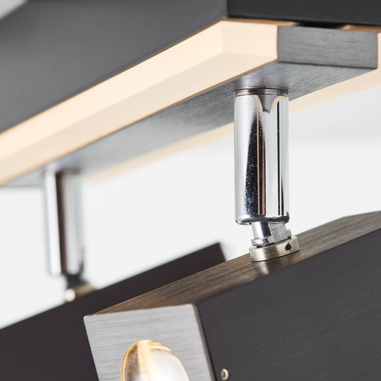 LED-takspotlight Howle, dimbar, 2 lampor