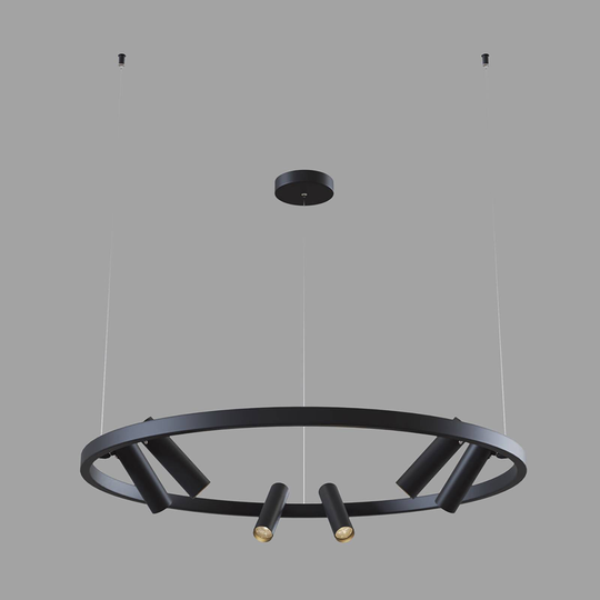 Maytoni Satellite LED-hänglampa 3 300 K svart
