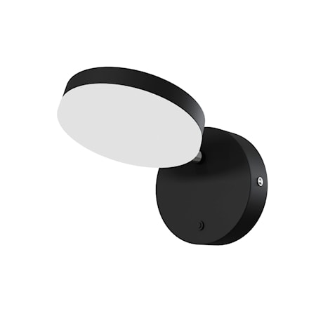 Fad Vägglampa Svart