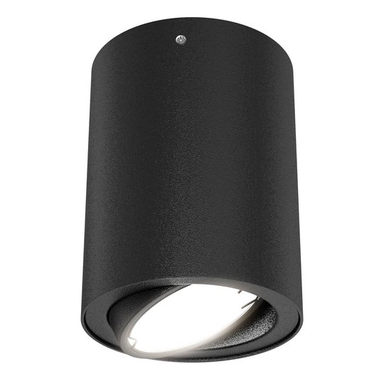 LED-taklampa 7119 med GU10 LED, svart