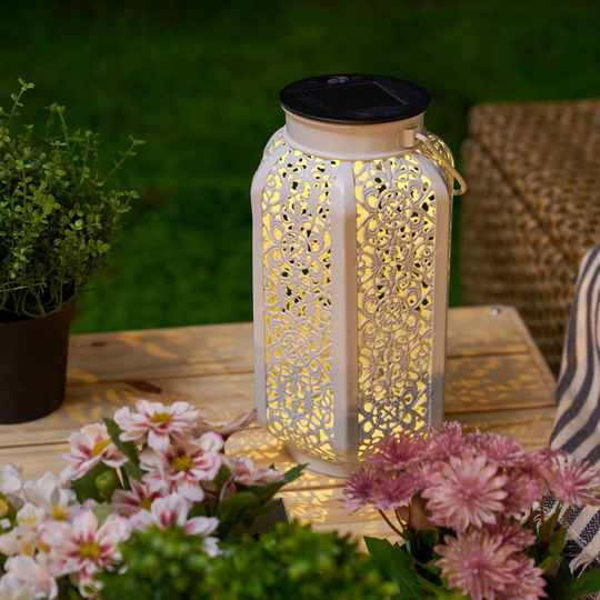 Pauleen Sunshine Kiss LED-solcellslykta av metall