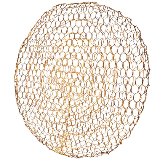 Hayden vägglampa (Mässing/guld)