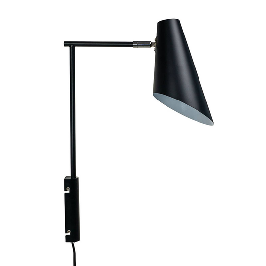 Dyberg Larsen Cale vägglampa 46 cm svart