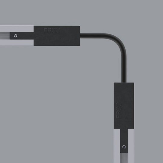 ERCO multiflex-förbindare för Minirail-skena svart
