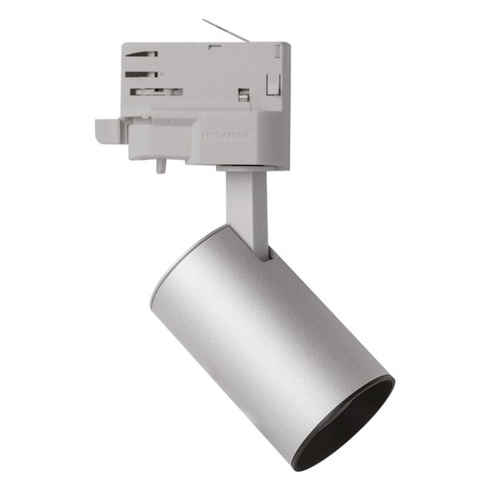 LED-spotlight MarcoMini 3-fas skena silver 4 000 K