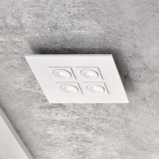 Milan Marc - LED-taklampa, 4 lampor vridbar
