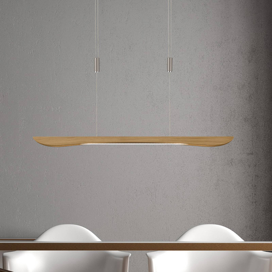 Rothfels Hiba LED-pendellampa ek natur 88 cm