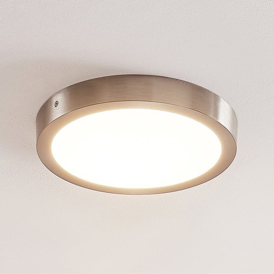 ELC Merina LED-taklampa nickel, 30 cm