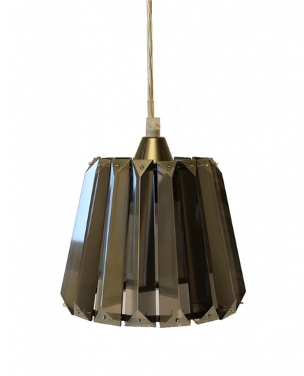 Taklampa kristall K5 (Svart)