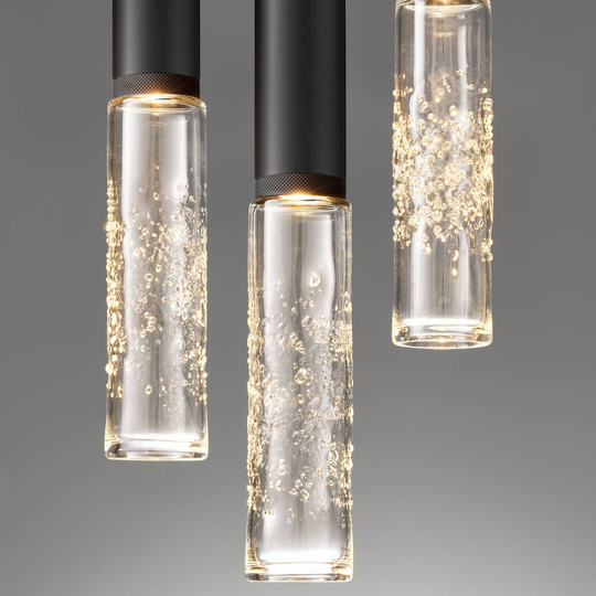 OLEV Beam Stick Glass on/off 2 700 K 35,3 cm svart