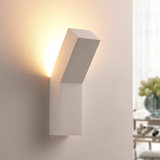 Modern LED-gips-uplight Tida