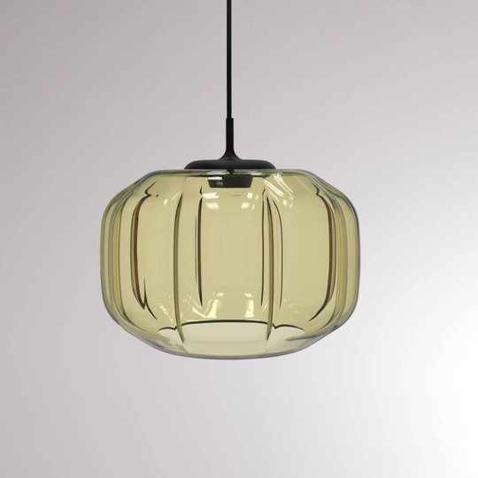 LOUM Fiori LED-hänglampa champagne