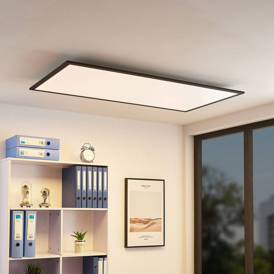 Lindby Nelios LED-taklampa, 4 000 K 120 x 60 cm