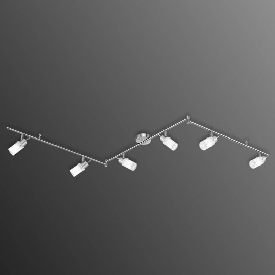 Trevingad LED-taklampa Max, 6 ljuskällor