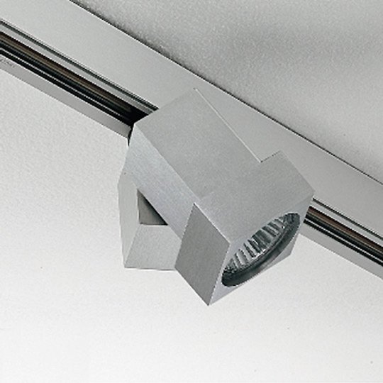 Tak- och väggspot Style Q med adapter aluminium