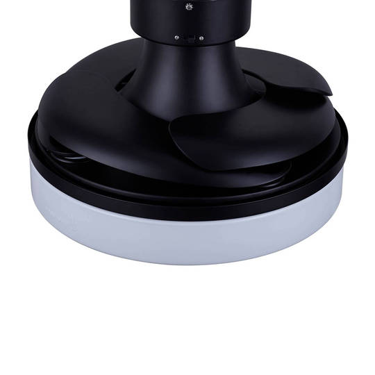 Takfläkt Fanaway Orbit LED-lampa, svart