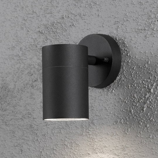 Utomhusvägglampa NEW MODENA 1 ljuskälla, svart