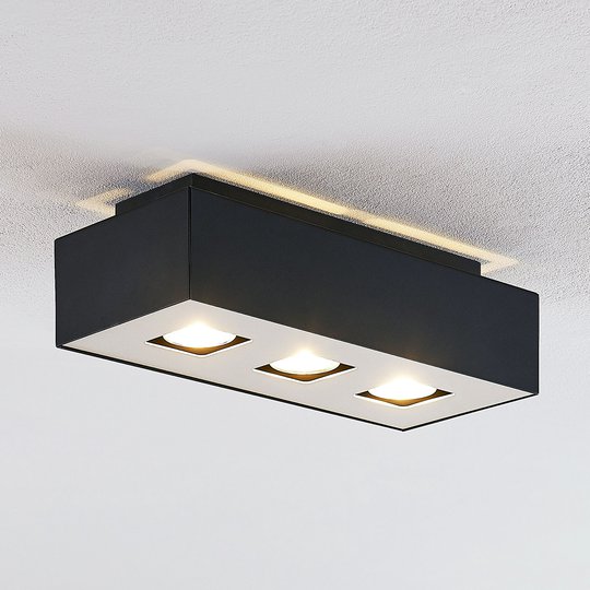 Lindby Kasi taklampa, 3 lampor, 34 x 14 cm