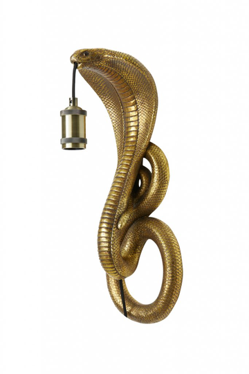 Snake vägglampa (Brons)