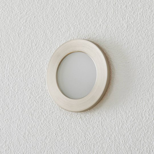 BEGA Accenta vägginbyggnad rund ram stål 315 lm