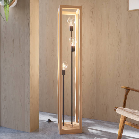 Envolight Rowan golvlampa av ek